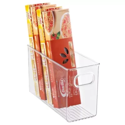 Narrow pantry bin.