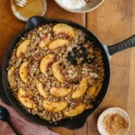 peach oatmeal bake_baked oatmeal recipe