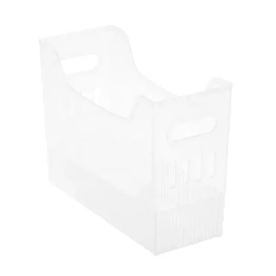 Translucent multi-purpose bins.
