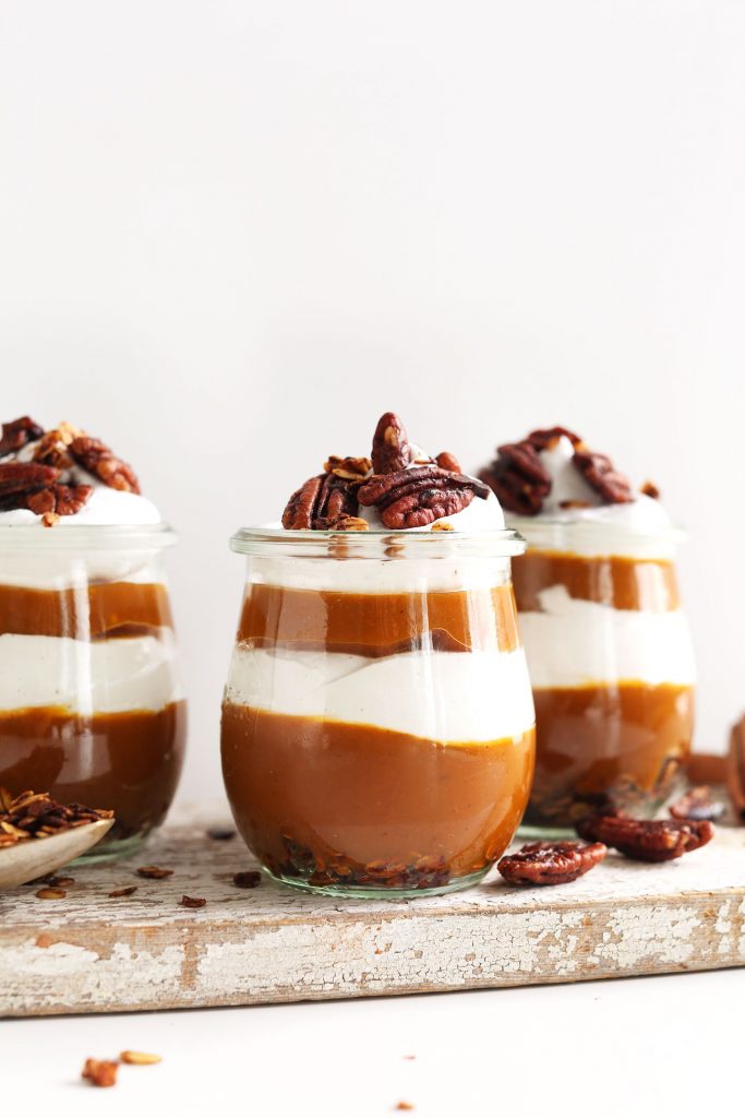 pumpkin pie parfaits_pumpkin desserts