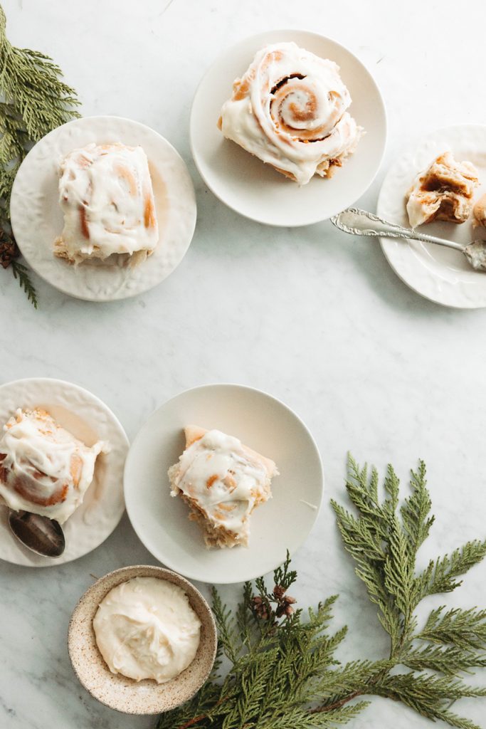 Cinnamon rolls.