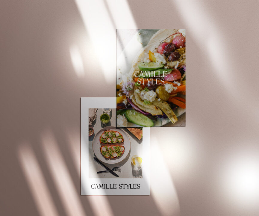 Camille Styles brand design.
