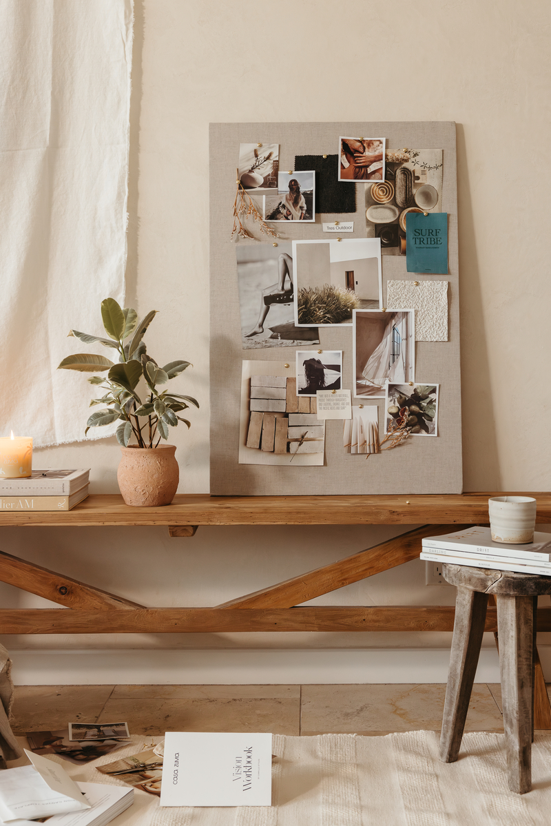 Vision board.