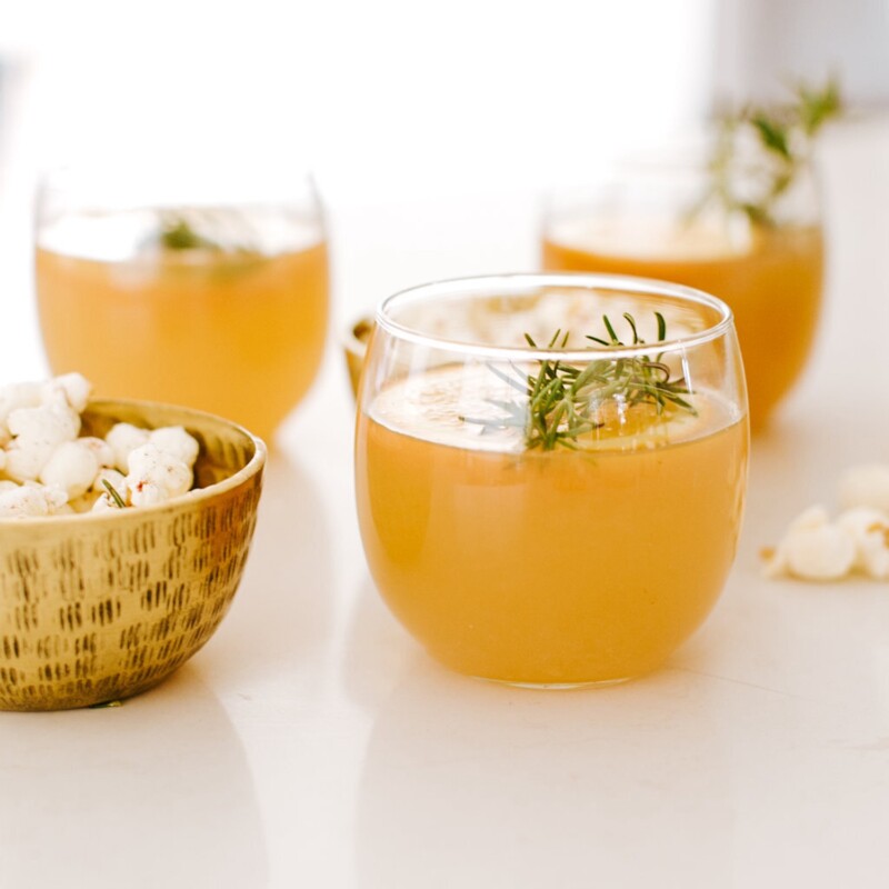 maple bourbon punch