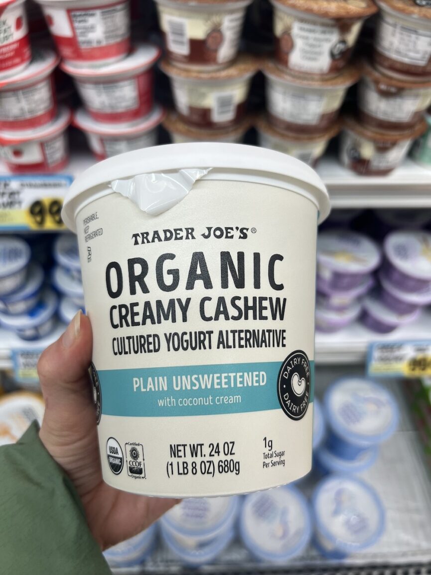 Creamy Cashew Cultured Yogurt Alternative