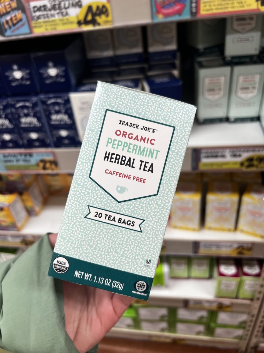 Trader Joe's Peppermint Herbal Tea