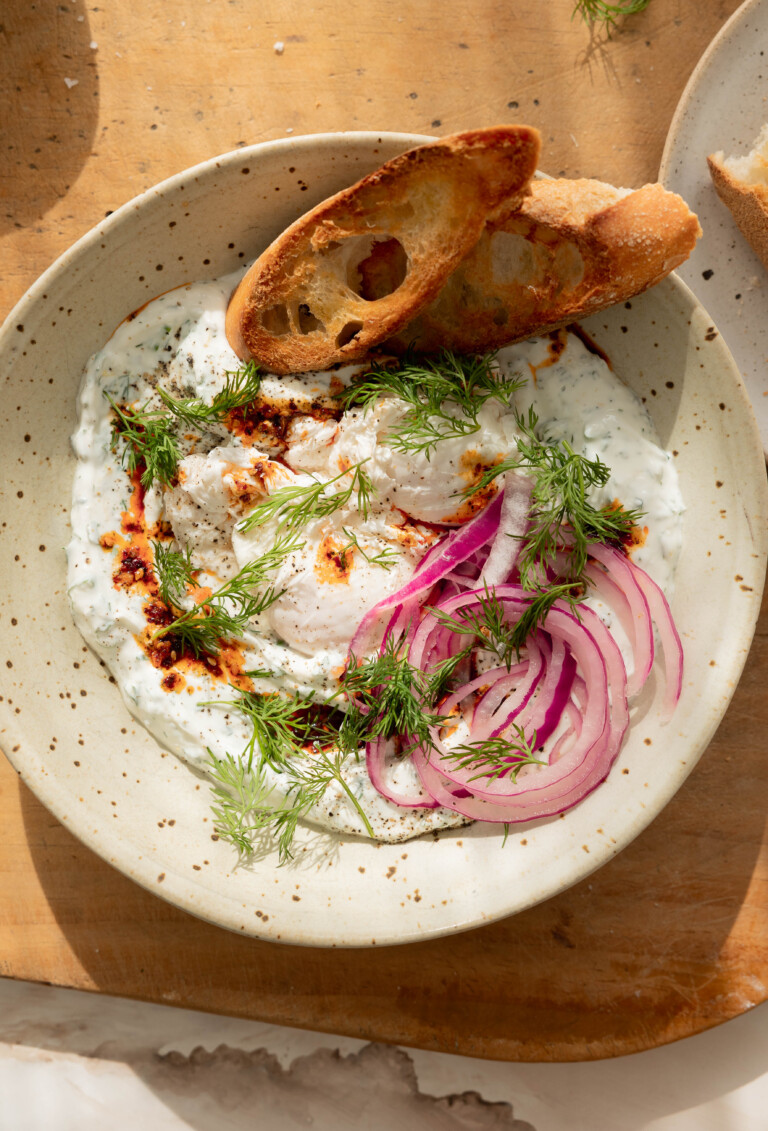 spicy turkish eggs