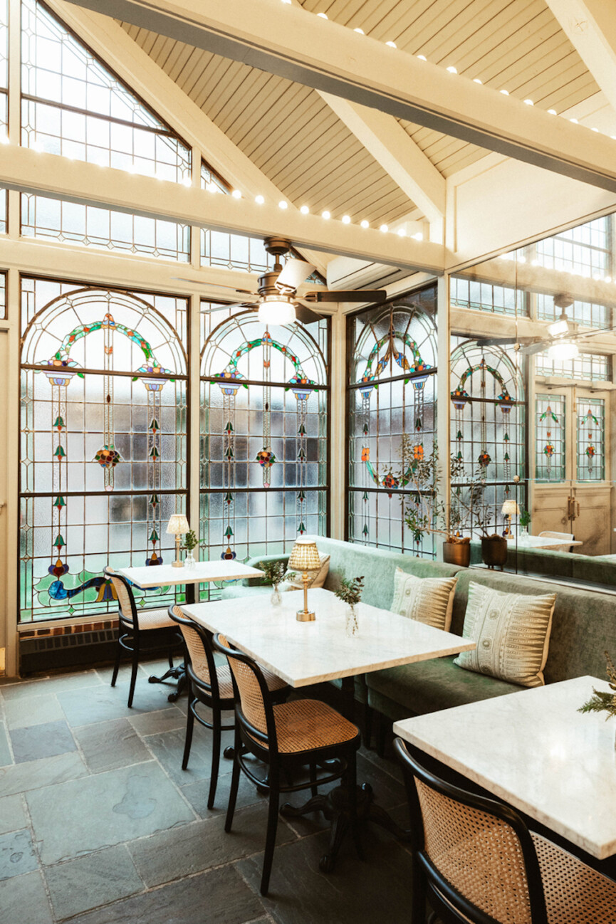 Kohler waters spa greenhouse.