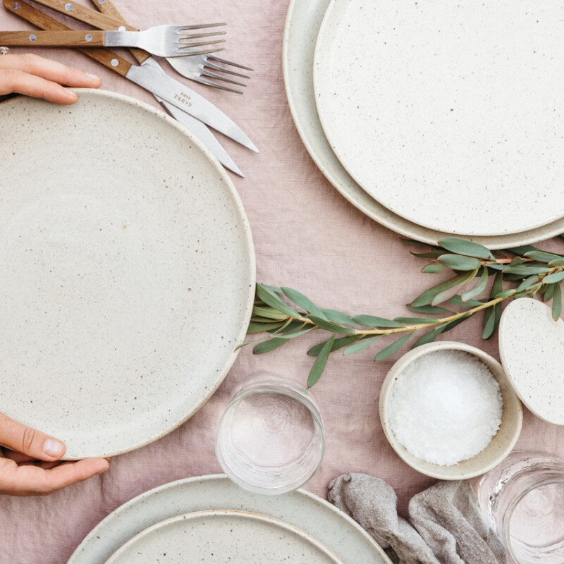 Modern dinnerware sets.