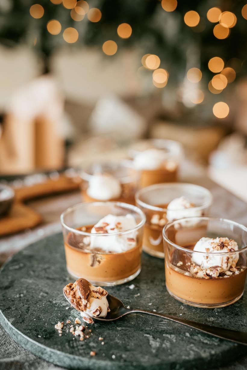 salted caramel pots de creme