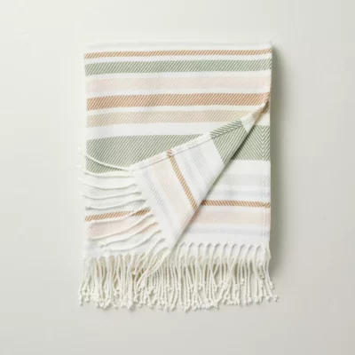 Multi-Stripe-Woven-Throw-Blanket