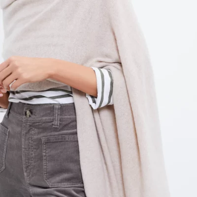 Oat Cashmere Blanket Scarf