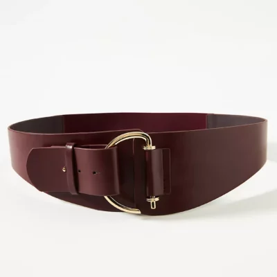Anthropologie Wide Hip Hook Belt