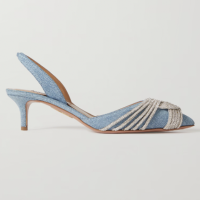 Aquazzura Gatsby Slingback Pumps