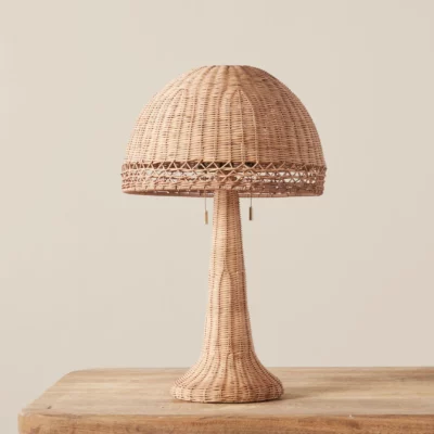 Augusta Rattan Table Lamp