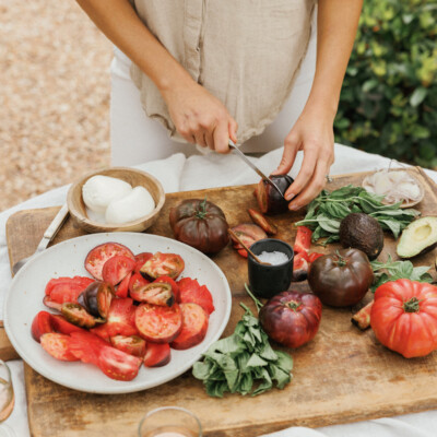 Avocado Caprese Salad Ingredients_10 minute meals