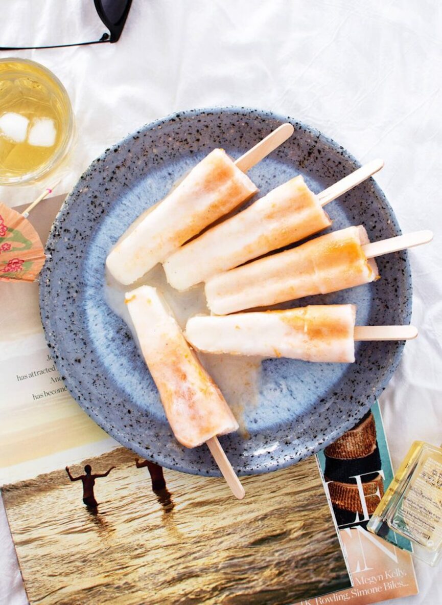elderflower apricot yogurt popsicles_light desserts