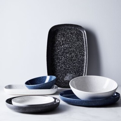 Fortessa tableware solutions melamine speckled dinnerware.