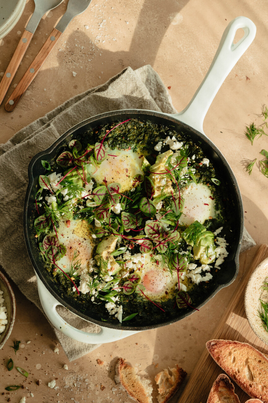 Green Shakshuka recipe