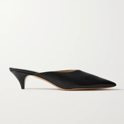 Khaite River Leather Mules Copy