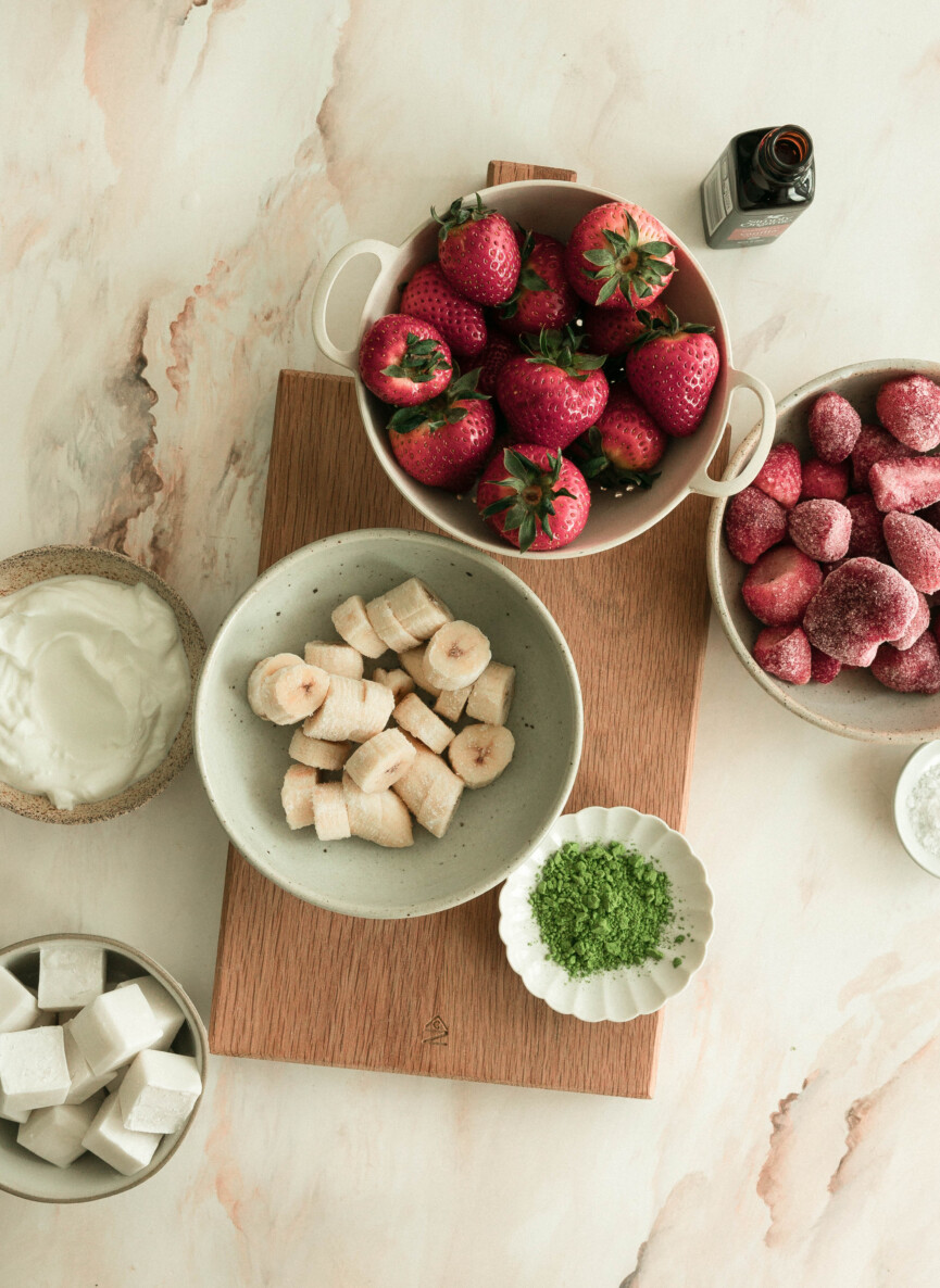 matcha smoothie ingredients