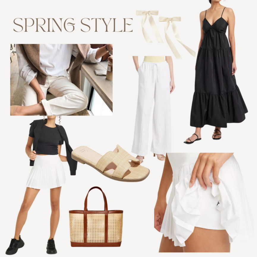 Spring refresh style essentials.