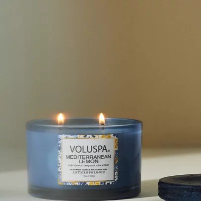 Voluspa Mediterranean Lemon Maison Candle