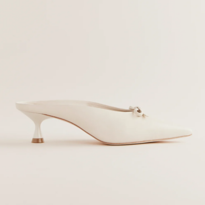 Waldorf Kitten Heeled Mule