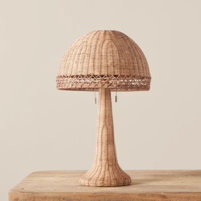 Augusta Rattan Table Lamp