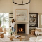 camille styles home tour - living room