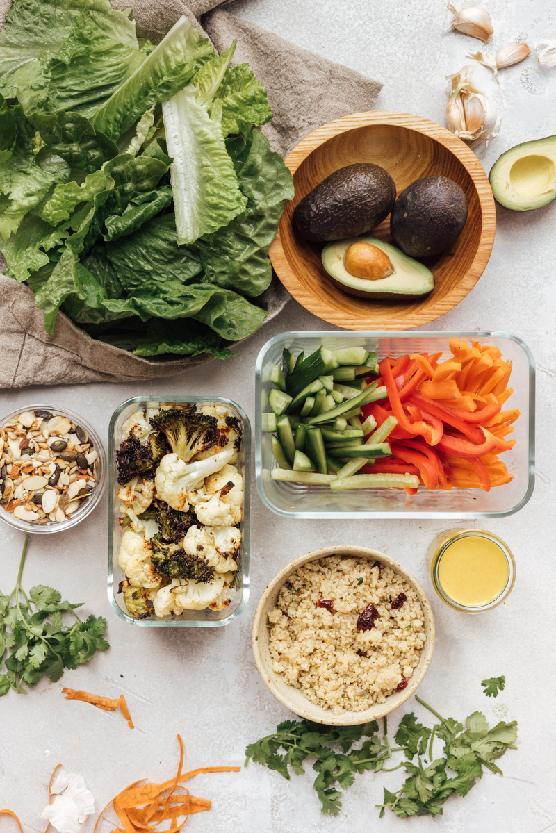 high-protein meal prep ingredients