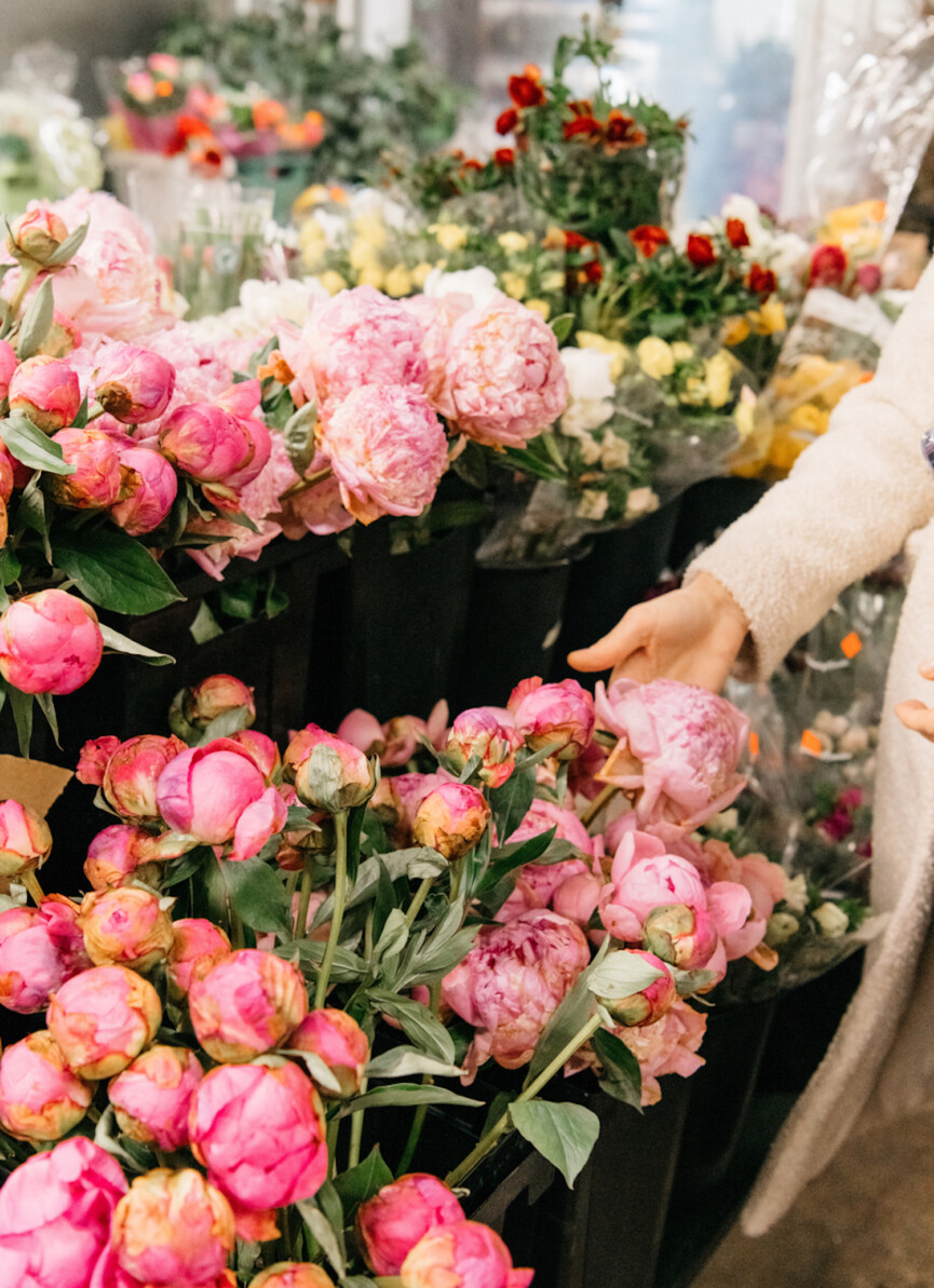 Peonies Trader Joe's Floral Arrangements