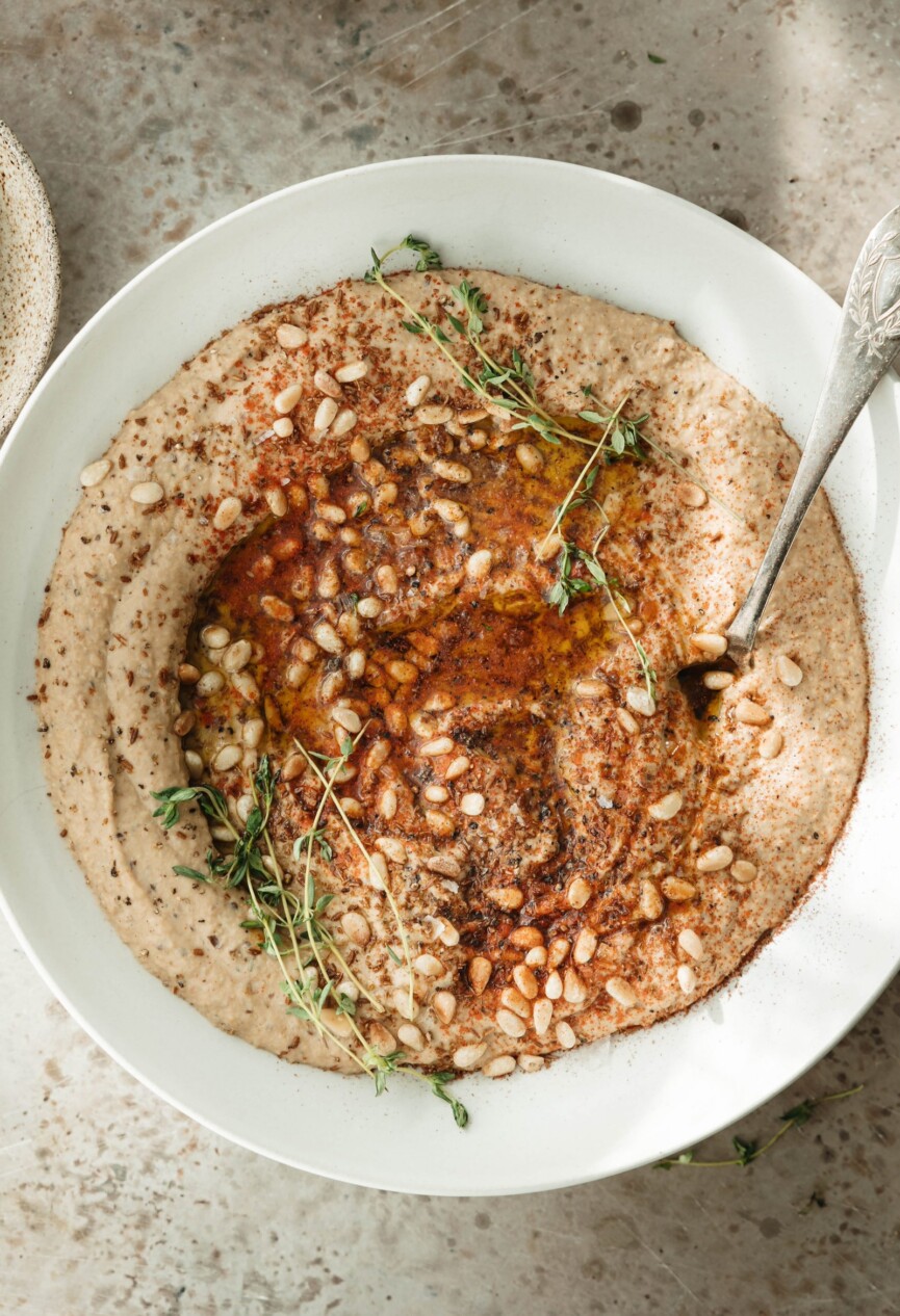 smokey eggplant dip