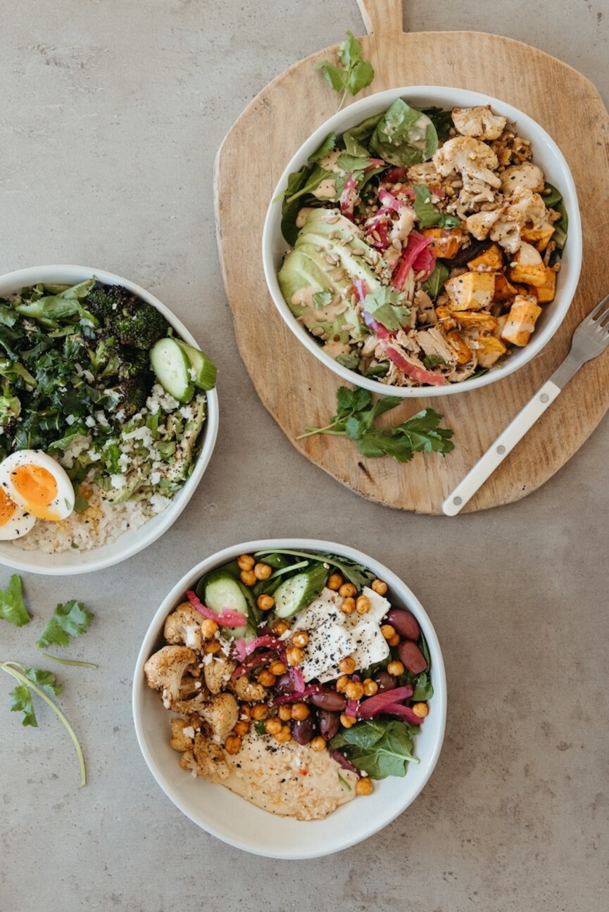 Spring grain bowls.