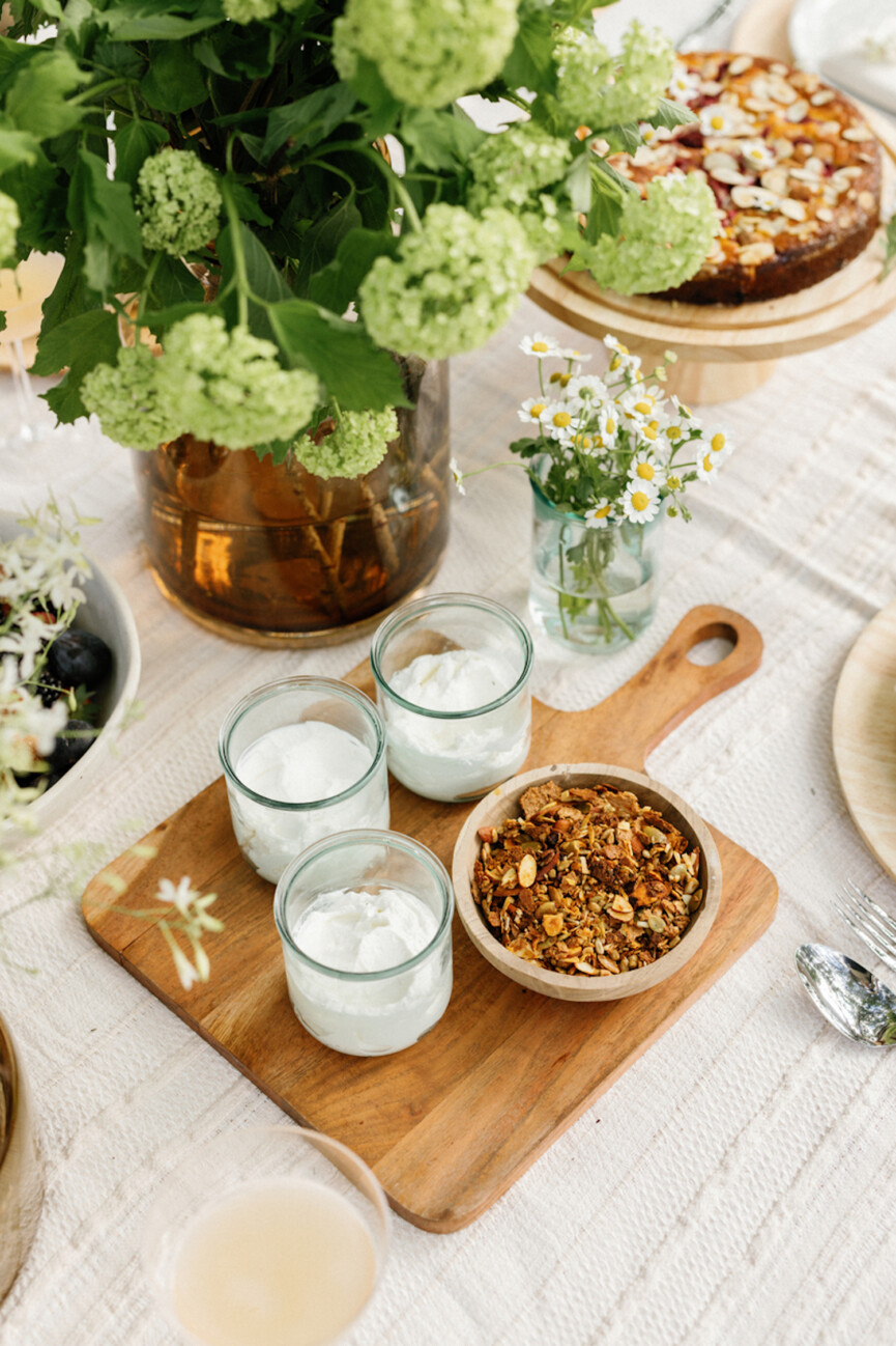 Yogurt Bowl with Honey, Berries, and Grain-Free Granola