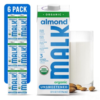 Almond Milk Unsweetened (6 Pack)