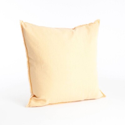 Fringed linen throw pillow from Target