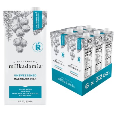 Macadamia Milk Unsweetened (6 Pack)