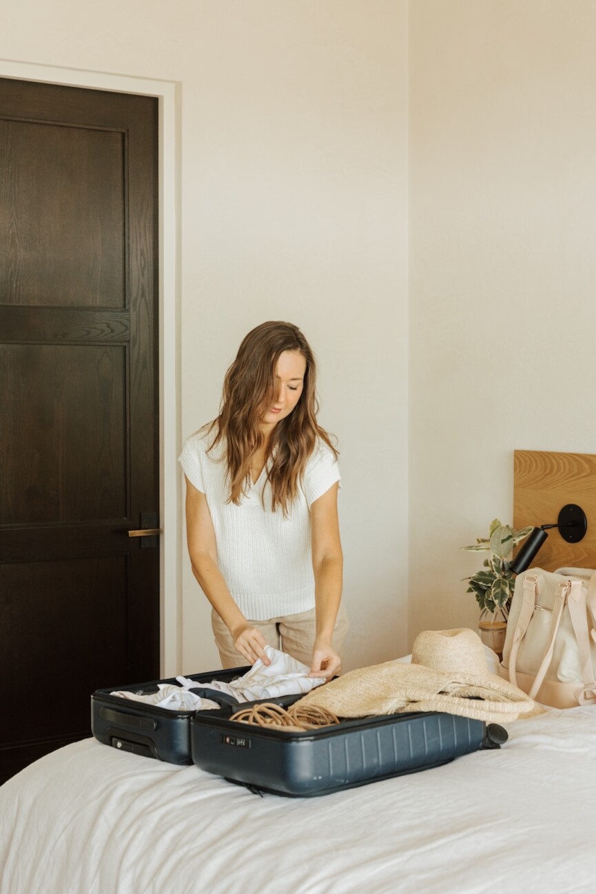 Camille Styles packing