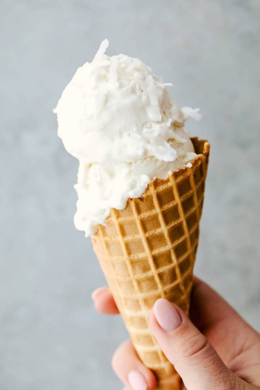 Coconut Keto Ice Cream