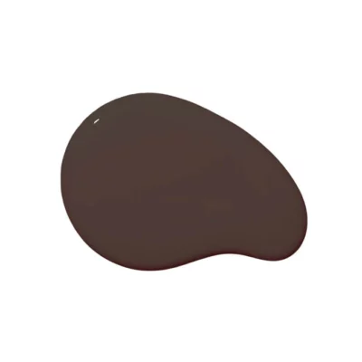 A dollop of deep brown paint, Coffee Date, Clare