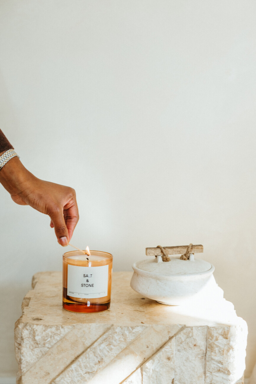 Salt & Stone Candle
