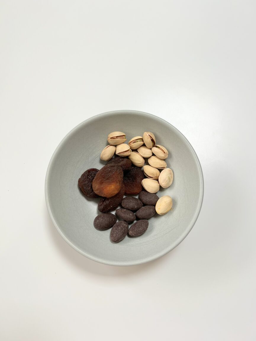 snack bowl_what I eat in a busy day