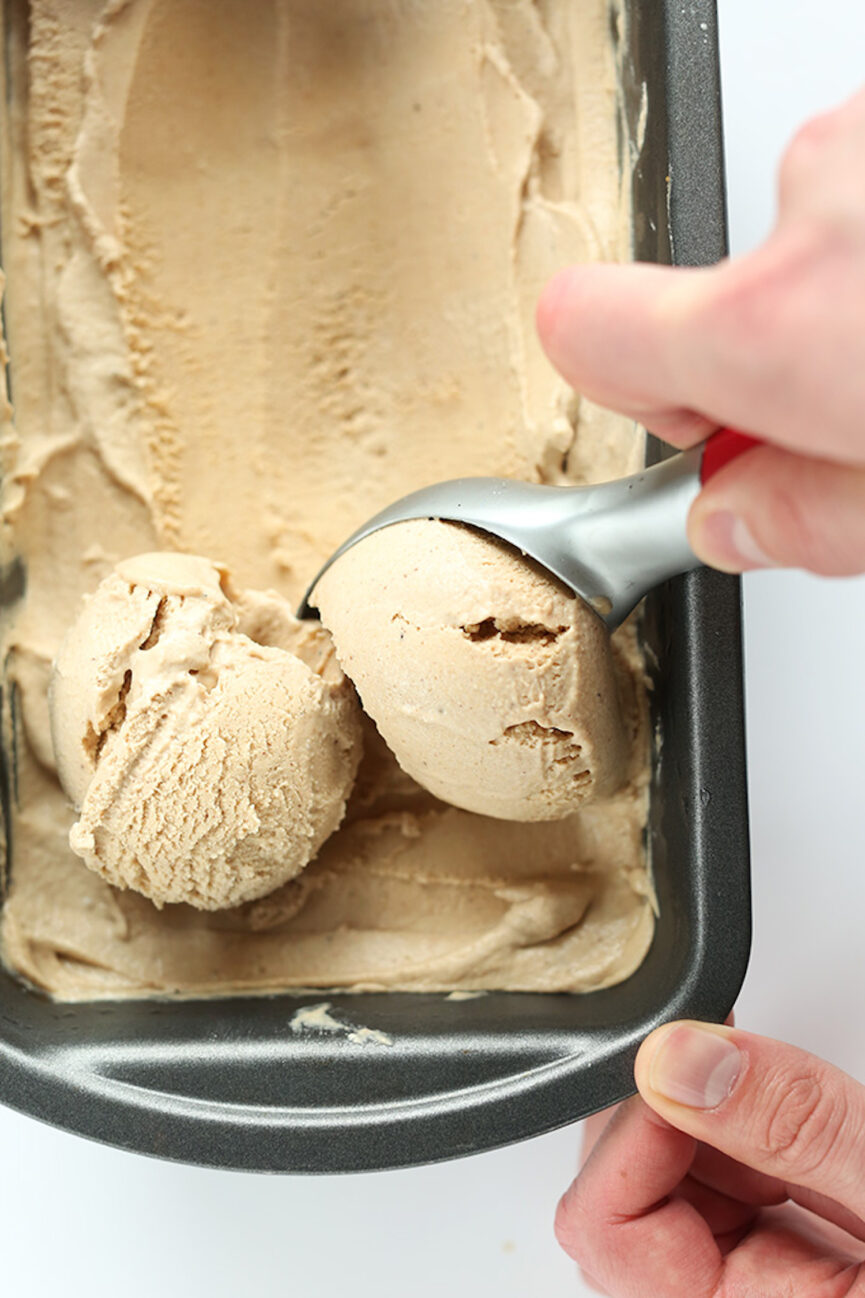 Creamy Vegan Chai Ice Cream