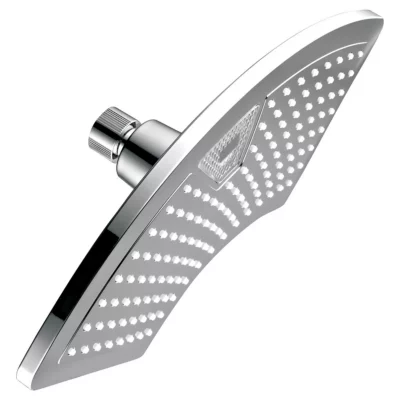 LED/LCD rainfall shower head