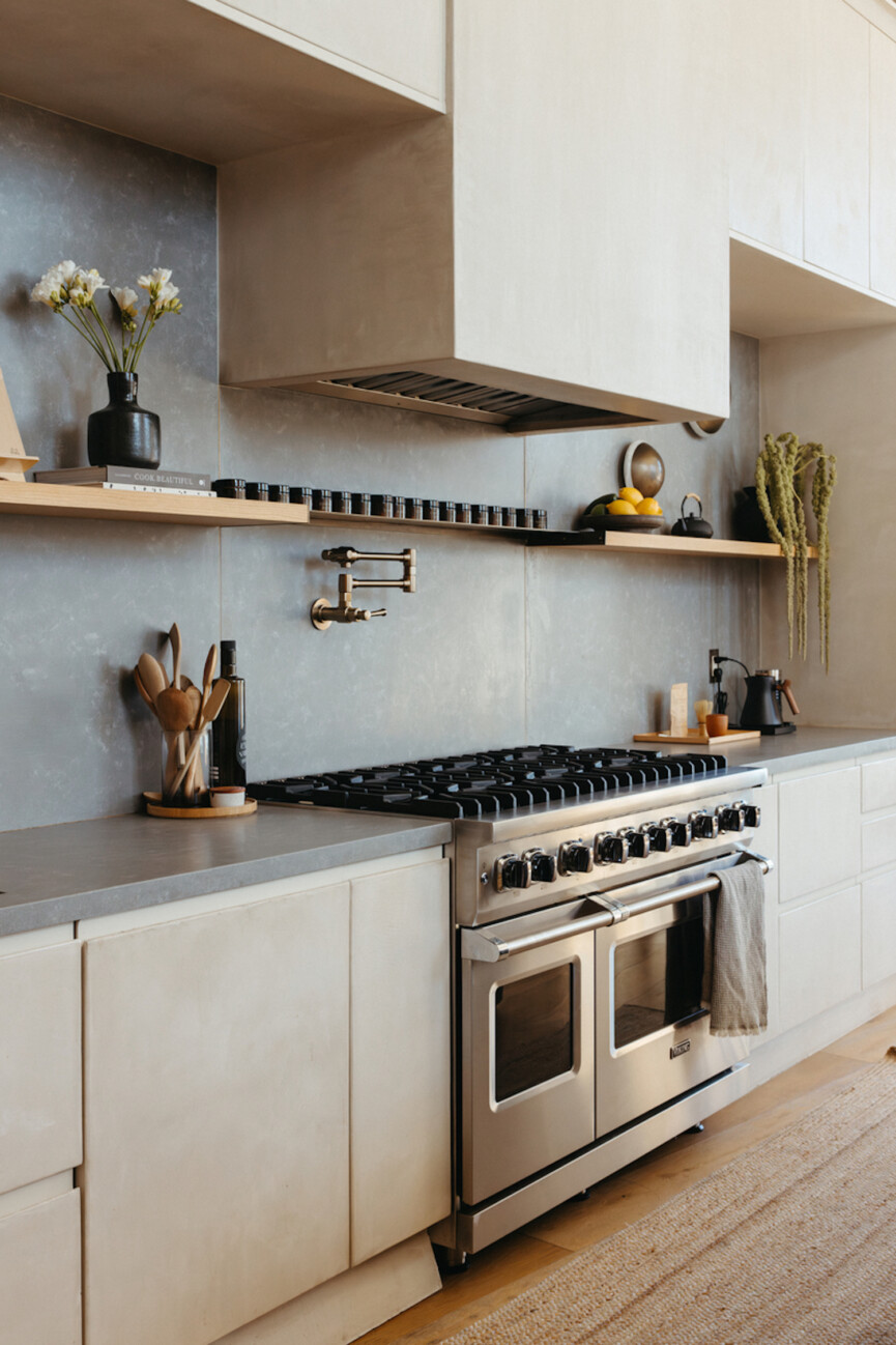 Peel and stick kitchen backdrop
