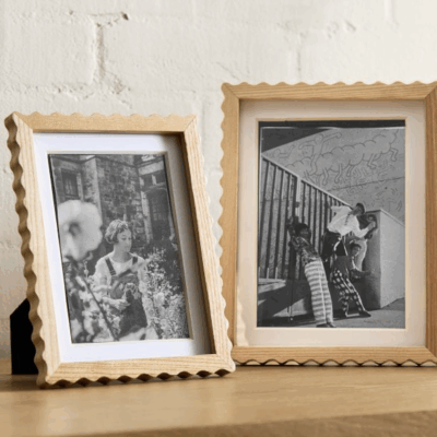 Scallop Wood Frames