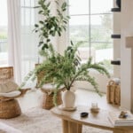 Camille Styles living room coffee table.