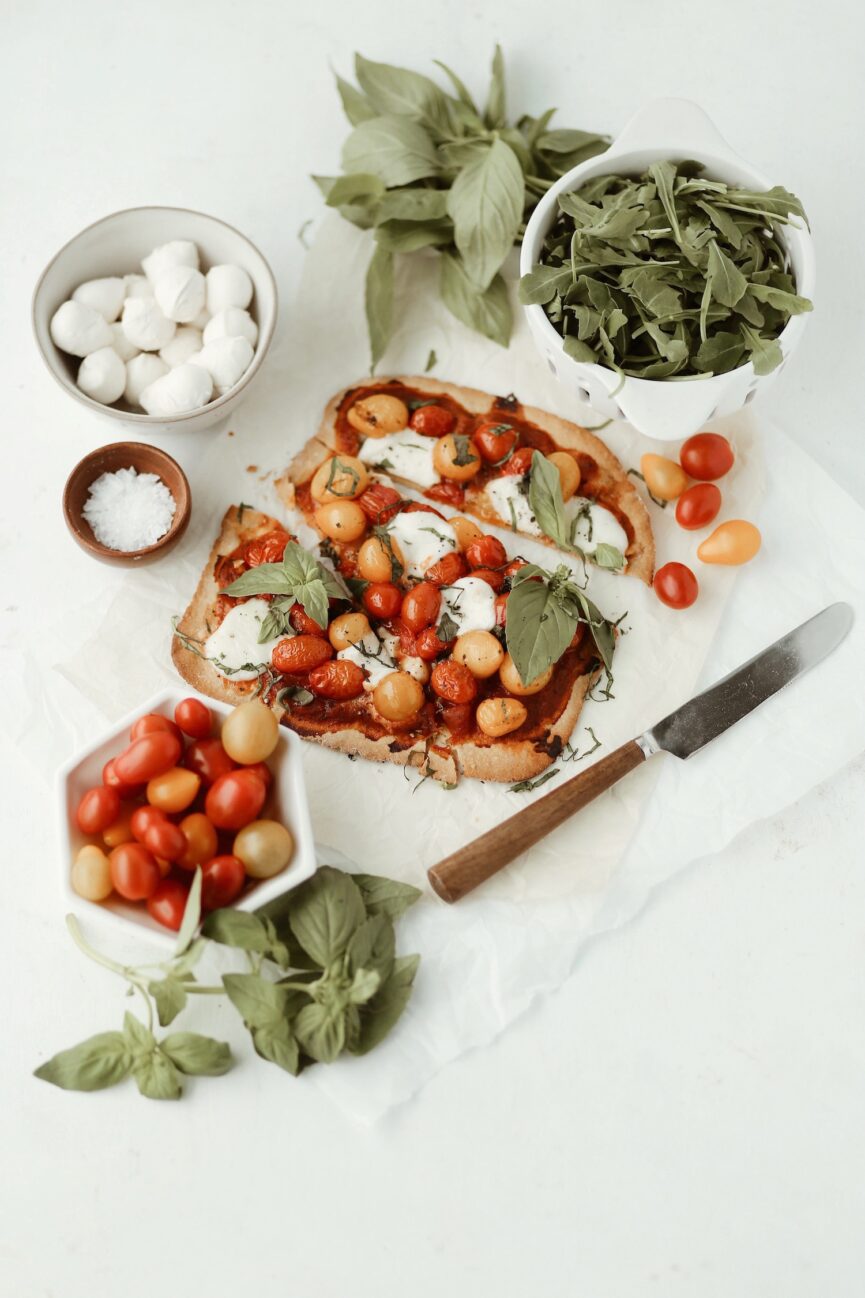 Crispy Chickpea Flour Pizza Crust