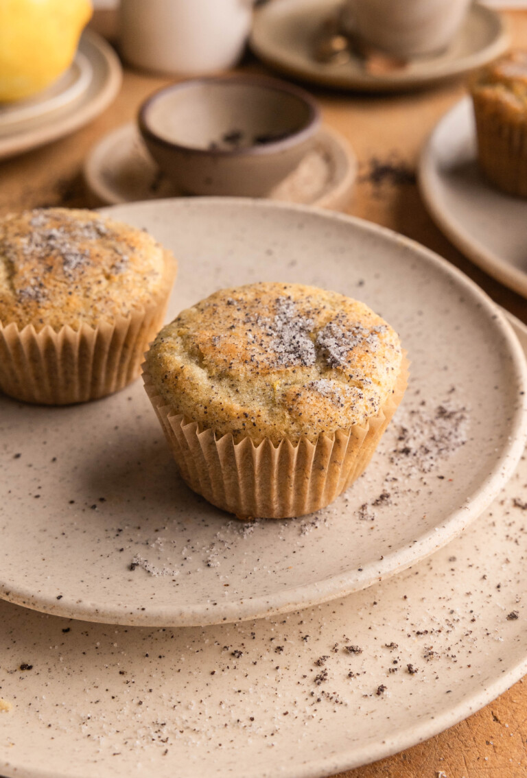lemon poppy seed muffins